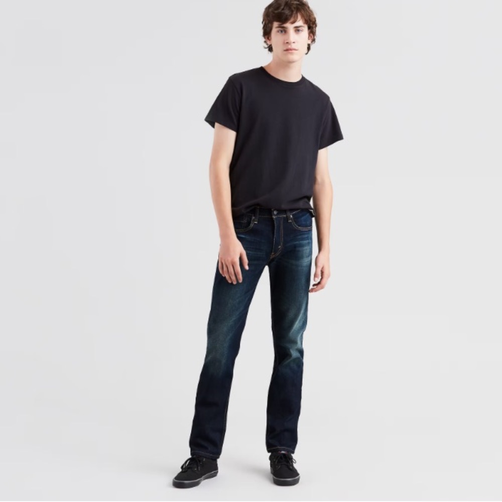 *Levi’s 511 Men’s Dark Wash Slim Fit Size 32/34 Denim Jeans #R